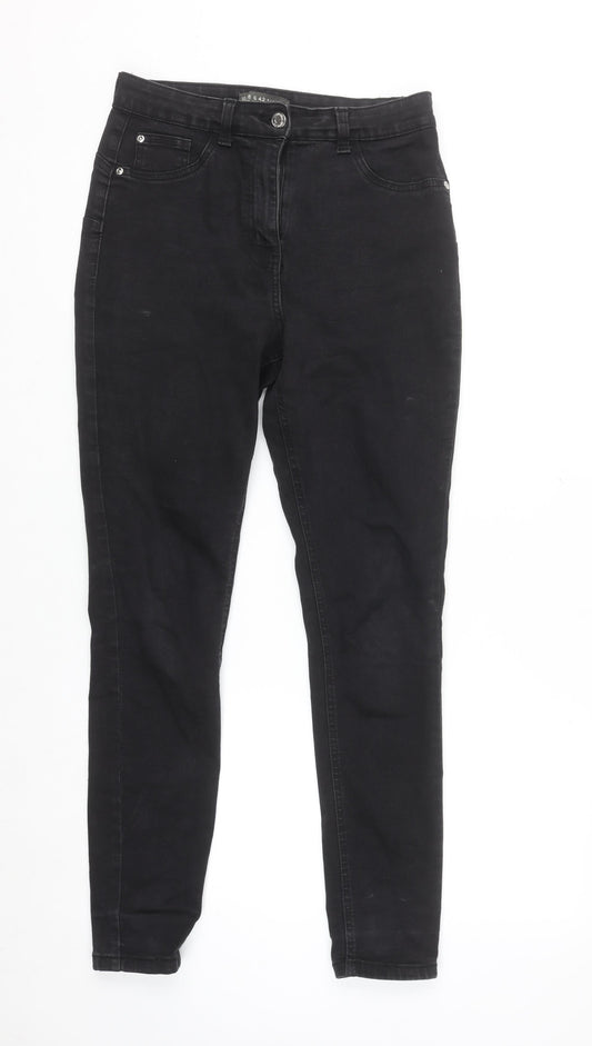 Primark Women's Black Skinny Jeans Size 10 Slim Fit Denim