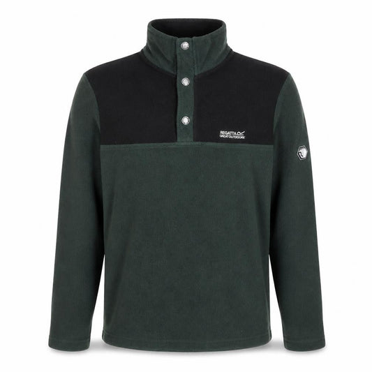 Regatta Men's Green Fleece Pullover Sweatshirt Small Outdoor Hiking