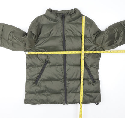 Marks and Spencer Women’s Green Size 14 Puffer Jacket