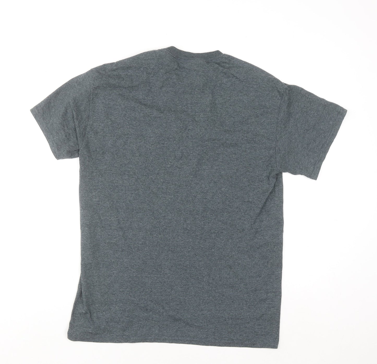 Gildan Men’s Grey Jasper Canada Animal Graphic T-Shirt Size M Regular Fit
