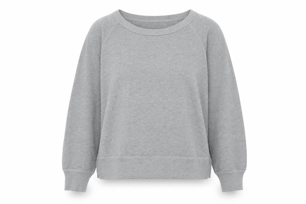 Gap Womens Grey XL Pullover Sweatshirt Classic Crew Neck
