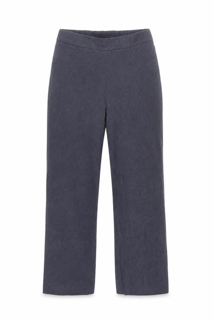 Marks & Spencer Women’s Blue Straight Leg Trousers Size 8 Tall