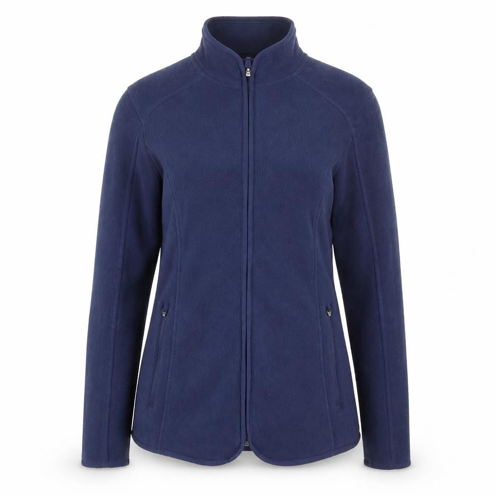 Dunnes Women's Navy Full Zip Fleece Sweatshirt XS