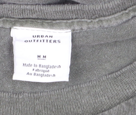 Urban Outfitters Men’s Grey Graphic Art Relaxed Fit T-Shirt Size M