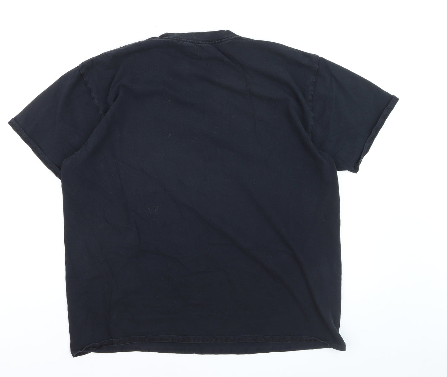 Hobo Jack Men's Black Skull Graphic Cotton T-Shirt XL