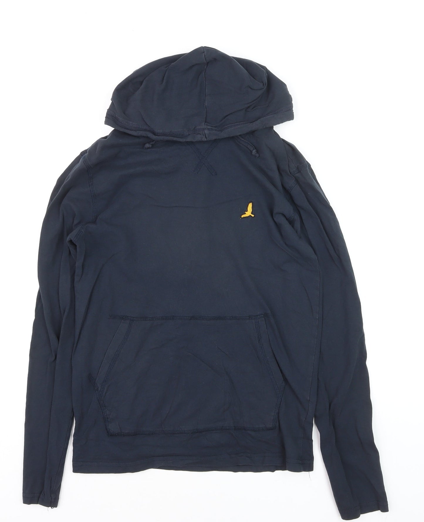 Brave Soul Men's Blue XS Hoodie Long Sleeve Cotton Top
