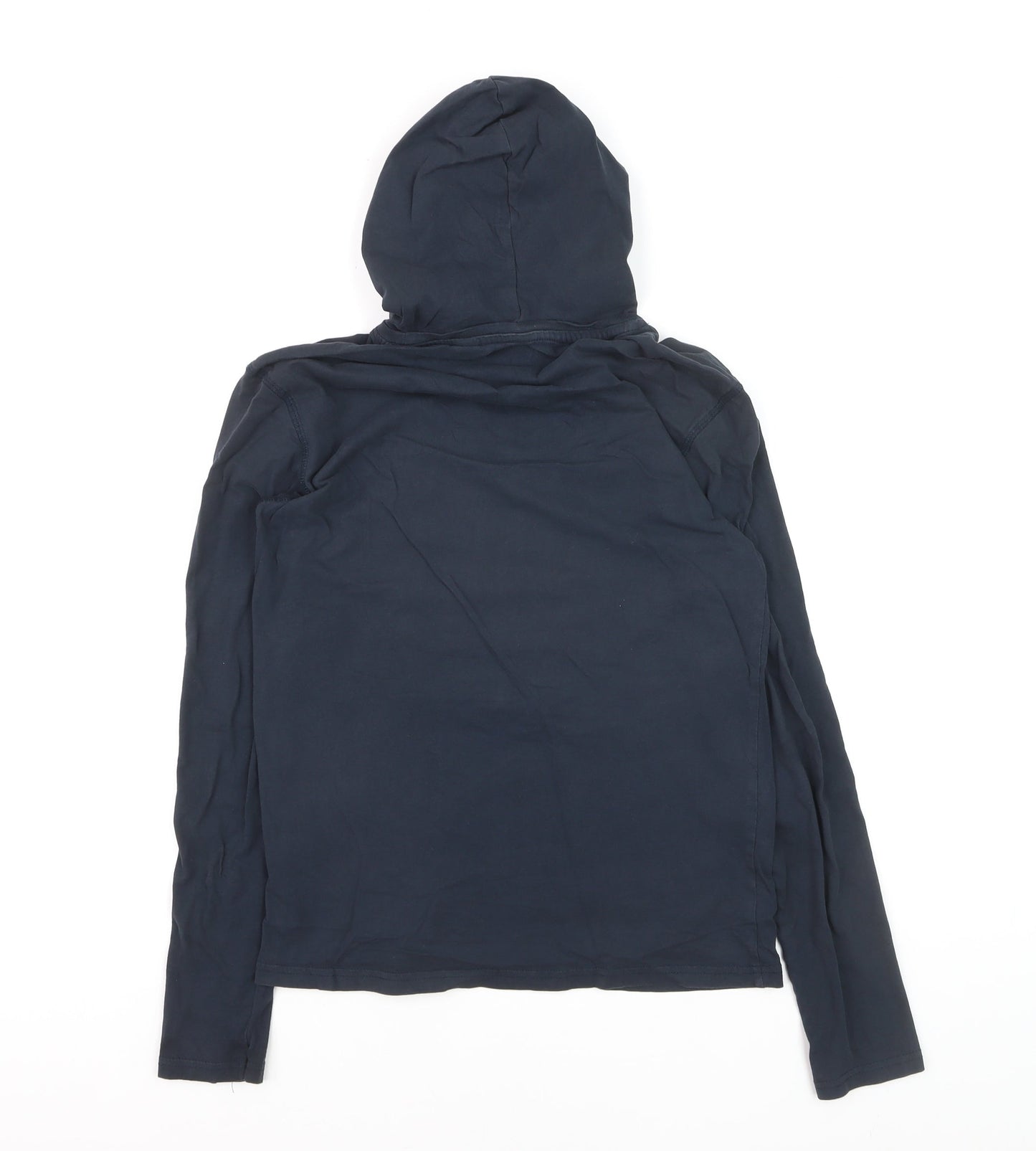 Brave Soul Men's Blue XS Hoodie Long Sleeve Cotton Top
