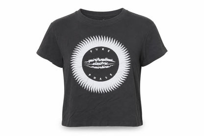 H&M Divided Women's Black Music Graphic T-Shirt Size 10