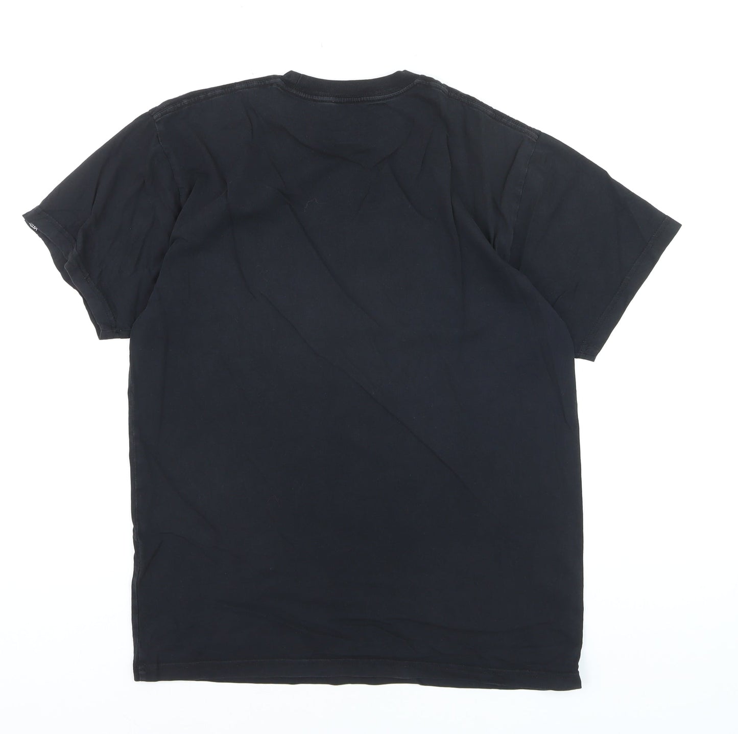 Vans Men's Black Classic Fit Cotton Crew Neck T-Shirt Size M