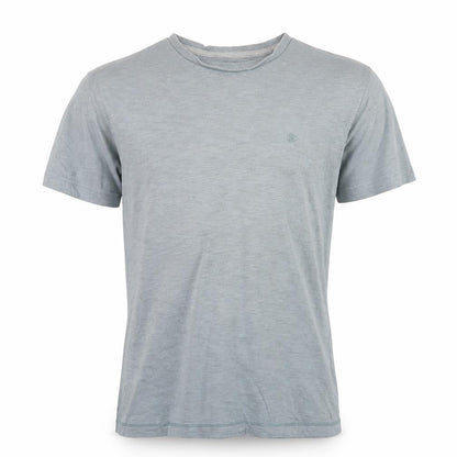 Criminal Men Blue Crew Neck Cotton Short Sleeve T-Shirt M