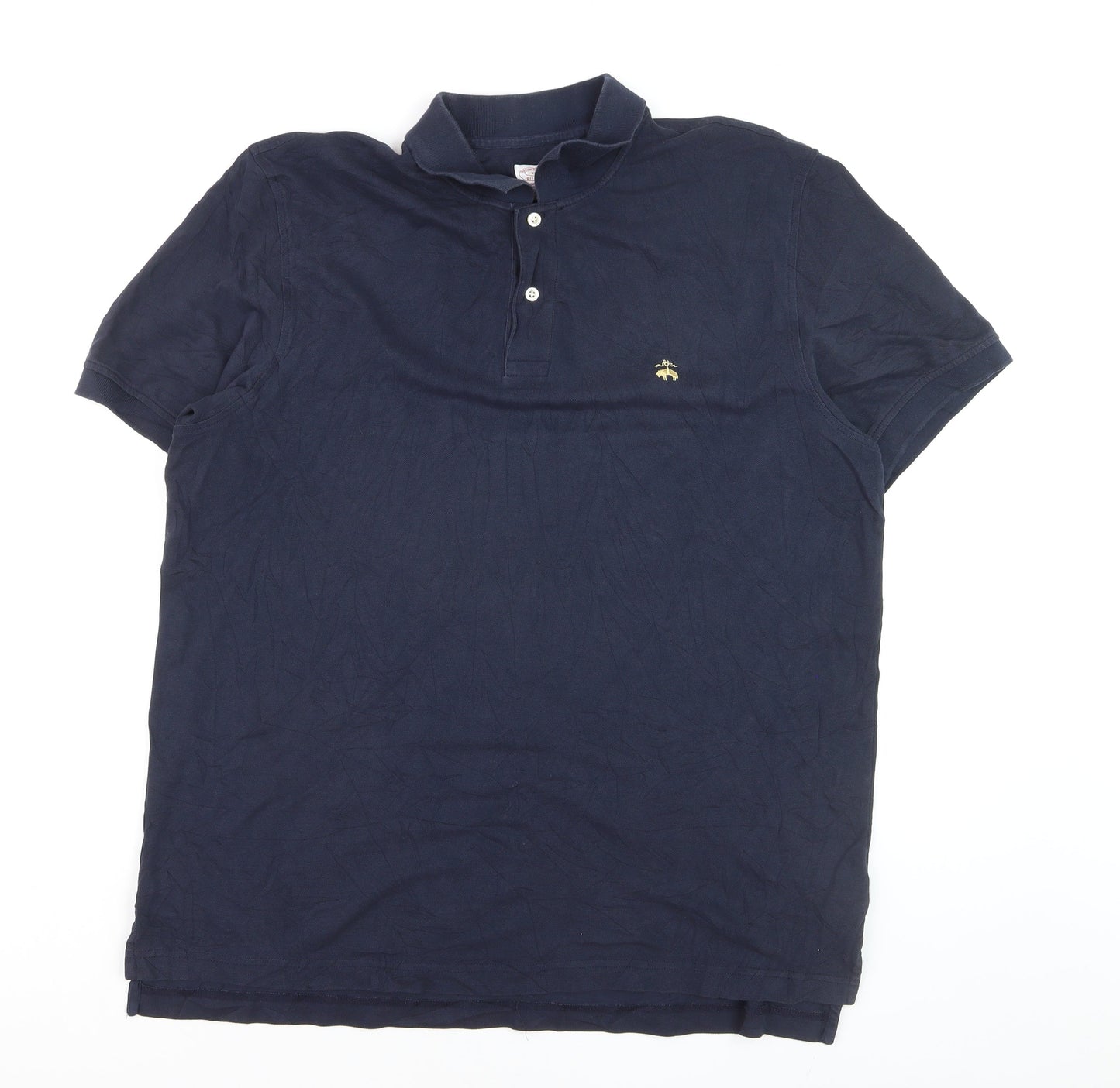 Brooks Brothers Men's Blue XL Original Fit Performance Polo Shirt