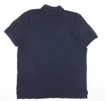 Brooks Brothers Men's Blue XL Original Fit Performance Polo Shirt