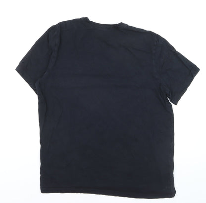 Nike Men's Black Air Logo Crew Neck Short Sleeve T-Shirt Size L