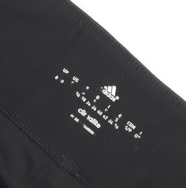 Adidas Women's Black Climalite Leggings M Slim Fit Activewear Trousers
