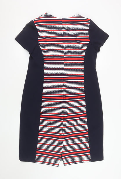 Christopher Wren Women’s Multicoloured Sheath Dress Size 14