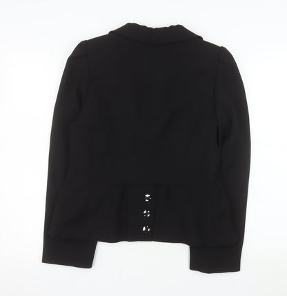 Kate Cooper Women's Black Size 14 Tailored Blazer Jacket