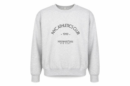 H&M Womens Grey NYC Athletics Club Sweatshirt XS Cotton Blend