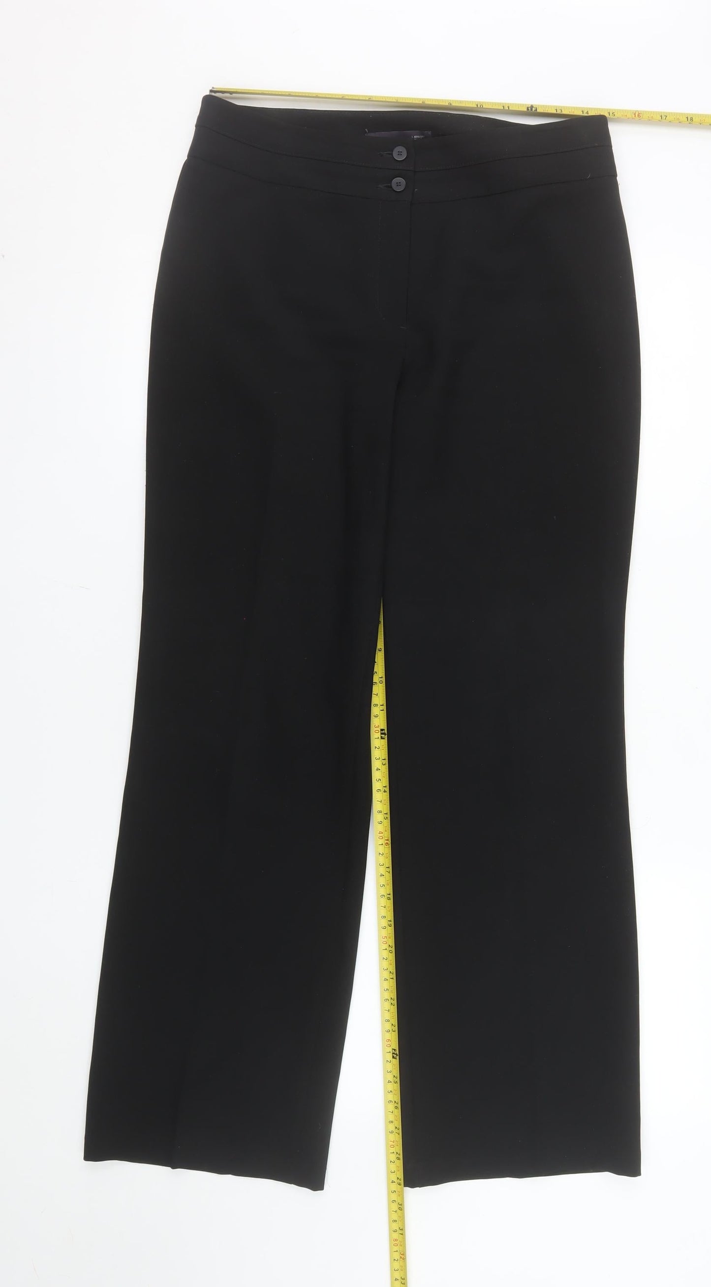 Marks and Spencer Women’s Black Size 12 Dress Pants Trousers