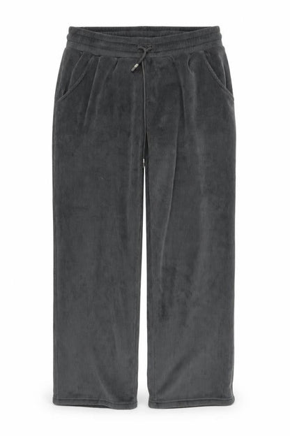 Kyodan Mens Grey Corduroy Sweatpants M Regular Fit Elastic Waist