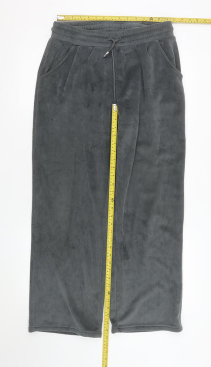 Kyodan Mens Grey Corduroy Sweatpants M Regular Fit Elastic Waist