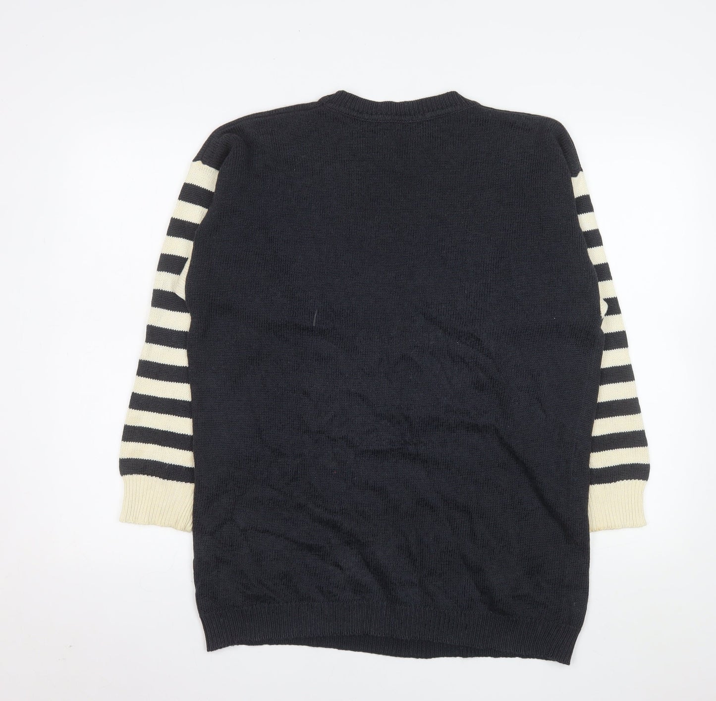 Betty Barclay Women Black L Marine Knit Pullover Jumper
