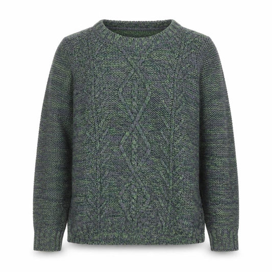 Mountain Warehouse Womens Green Cable-Knit Jumper Size 12