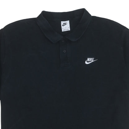 Nike Men’s Black 2XL Cotton Polo Shirt Classic Short Sleeve