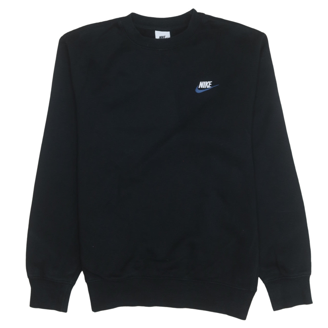 Nike Men's Black XS Pullover Sweatshirt Logo Crew Neck