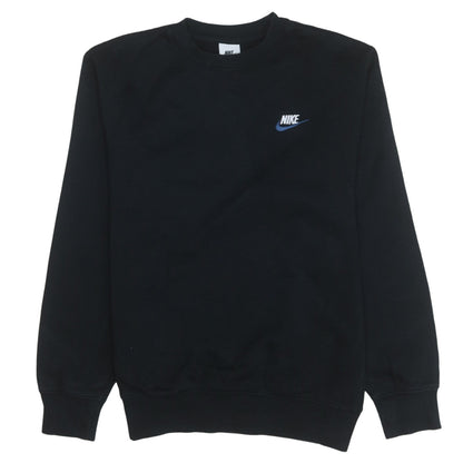 Nike Men's Black XS Pullover Sweatshirt Logo Crew Neck