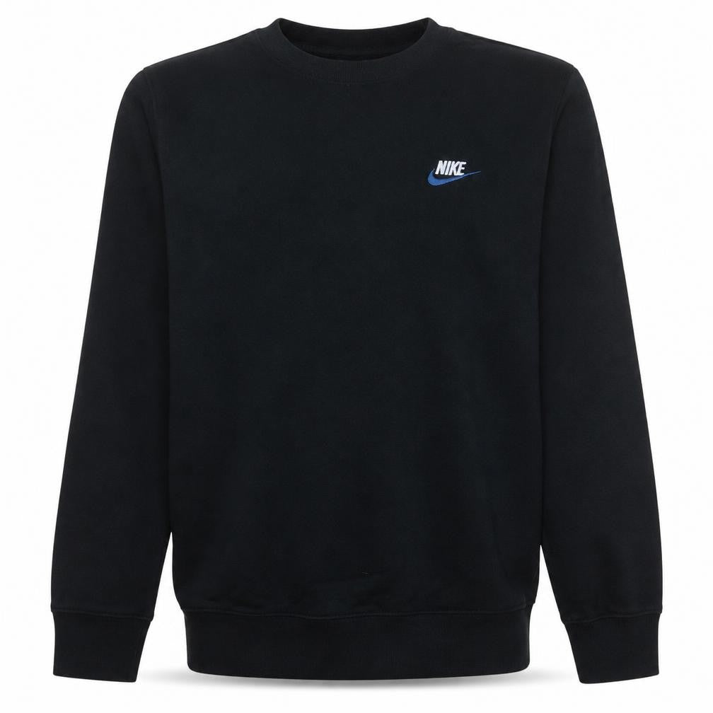 Nike Men's Black XS Pullover Sweatshirt Logo Crew Neck