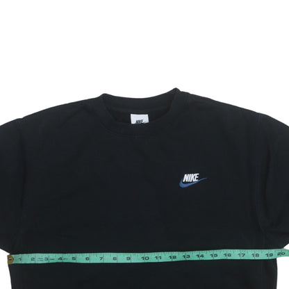 Nike Men's Black XS Pullover Sweatshirt Logo Crew Neck