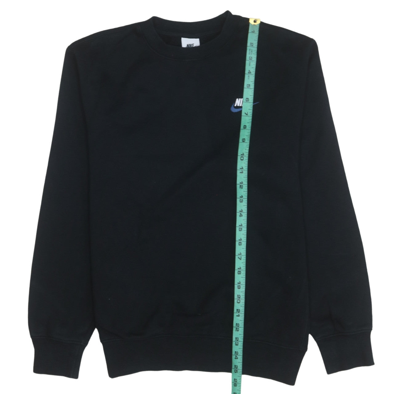 Nike Men's Black XS Pullover Sweatshirt Logo Crew Neck