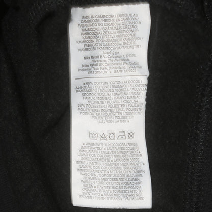 Nike Men's Black XS Pullover Sweatshirt Logo Crew Neck