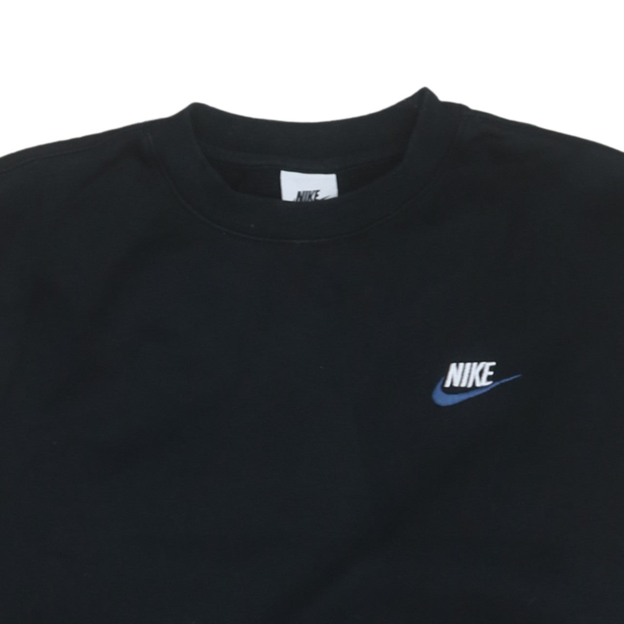 Nike Men's Black XS Pullover Sweatshirt Logo Crew Neck