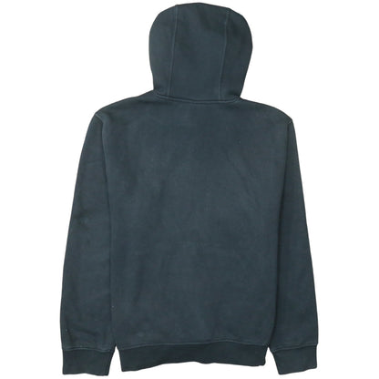 Nike Men's Black Small Pullover Hoodie with Red Logo Graphic
