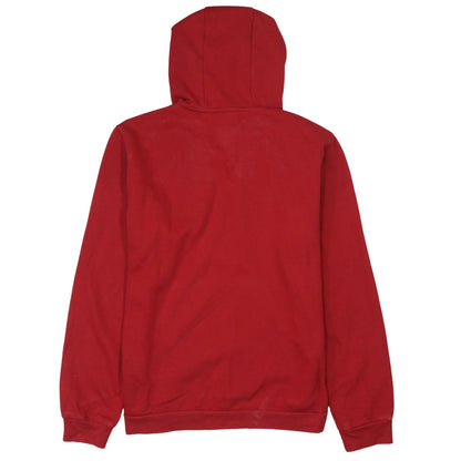 Adidas Men's Red Pullover Hoodie Small Regular Fit Sports Fleece