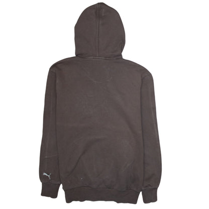 Puma Men's Brown Pullover Hoodie Size S Sports Fleece
