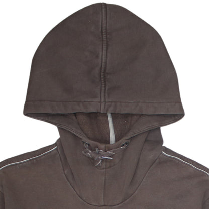 Puma Men's Brown Pullover Hoodie Size S Sports Fleece