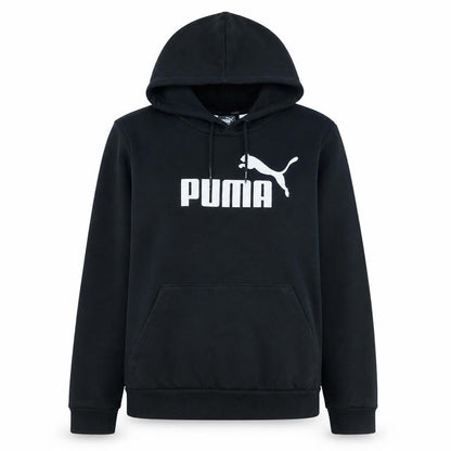 PUMA Womens Black Size 14 Pullover Hoodie Sweatshirt with Logo