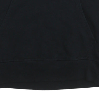 Champion Men Black Pullover Hoodie Small Logo Fleece Sportswear