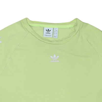 Adidas Women Green Short Sleeve T-Shirt Dress Size 12