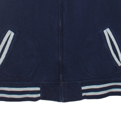 Ralph Lauren Boys Blue & Grey Full Zip Sweatshirt L Embroidered Logo