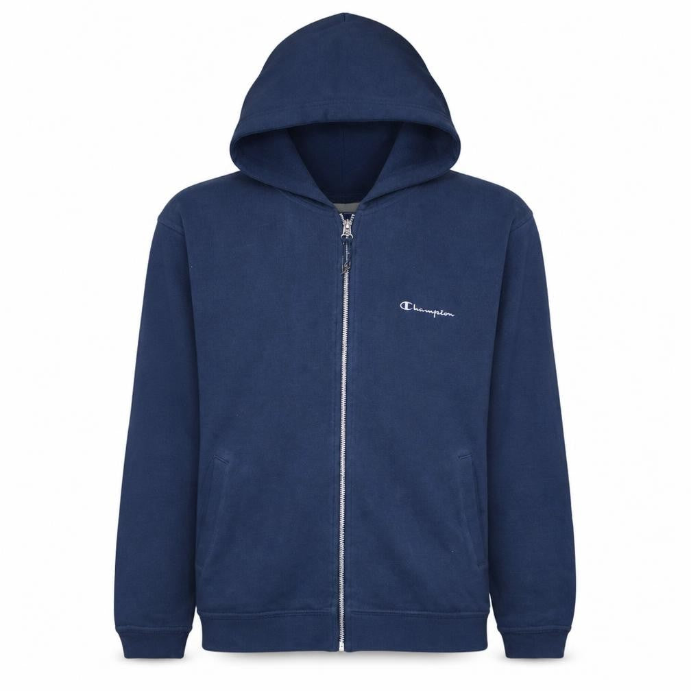 Champion Men's Blue Full Zip Hoodie Size S Regular Fit