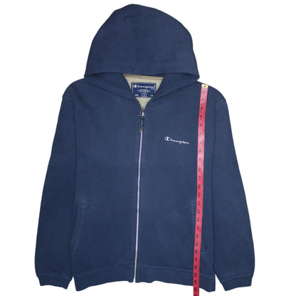 Champion Men's Blue Full Zip Hoodie Size S Regular Fit