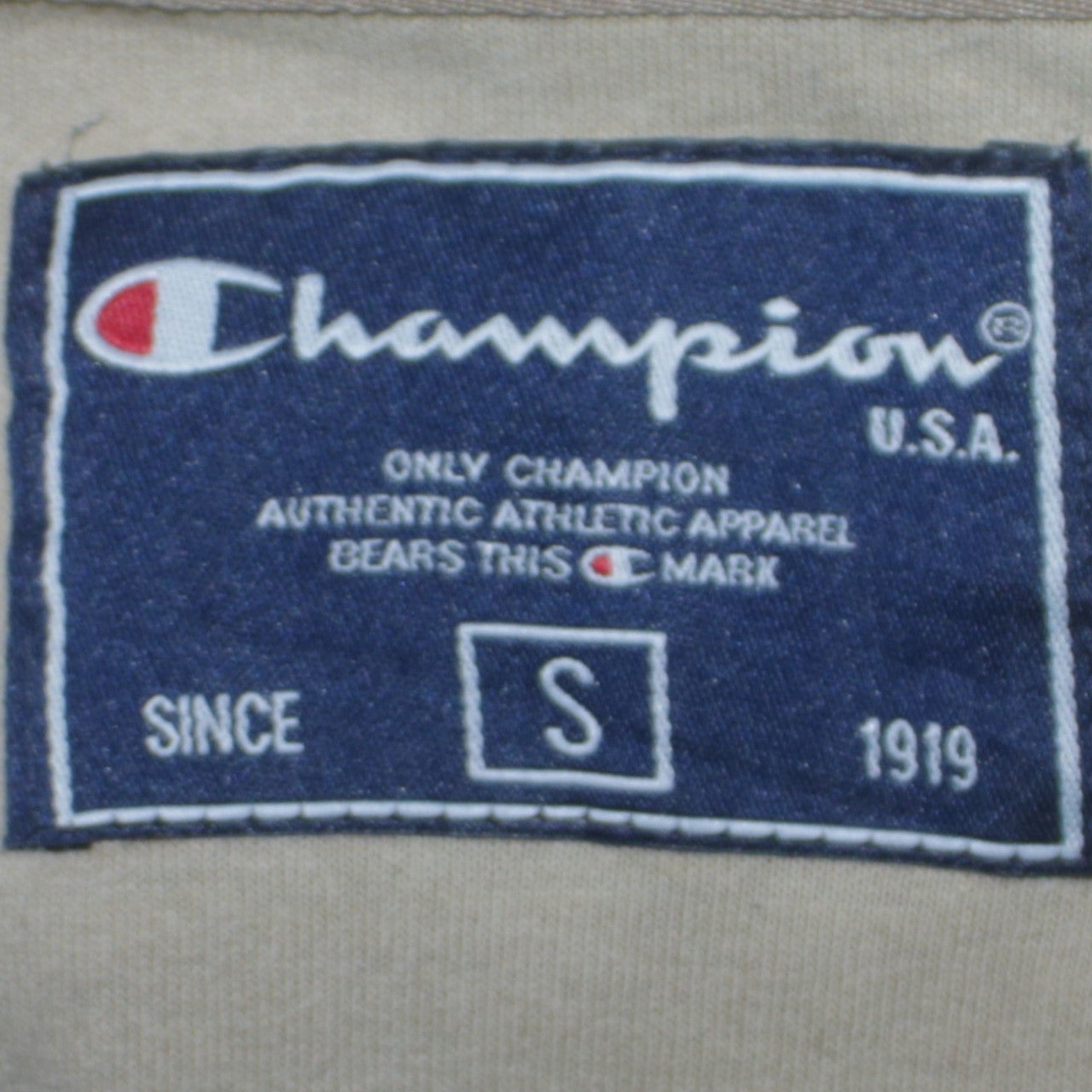 Champion Men's Blue Full Zip Hoodie Size S Regular Fit