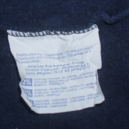 Champion Men's Blue Full Zip Hoodie Size S Regular Fit