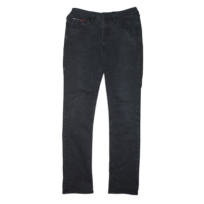 Tommy Jeans Women's Black Straight Leg Denim Jeans Size 10