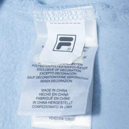 Fila Women Light Blue Crew Neck Pullover Sweatshirt M