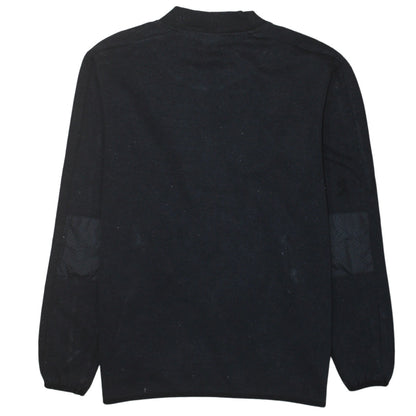Ellesse Womens Black Size 10 Pullover Sweatshirt with Zip Pockets