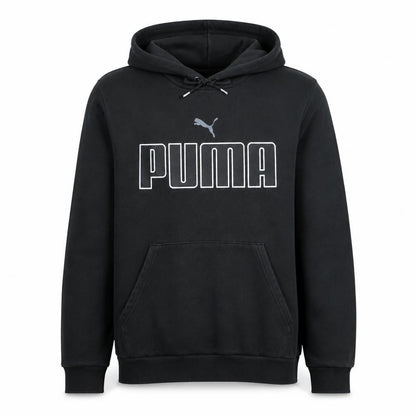 Puma Men’s Black XL Pullover Hoodie Fleece Sportswear